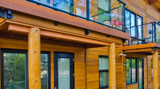 wood siding