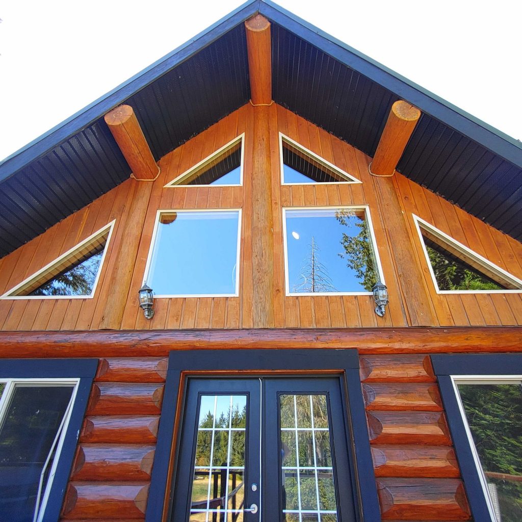 longhouse split log siding nanaimo