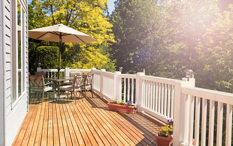 yellow cedar decking
