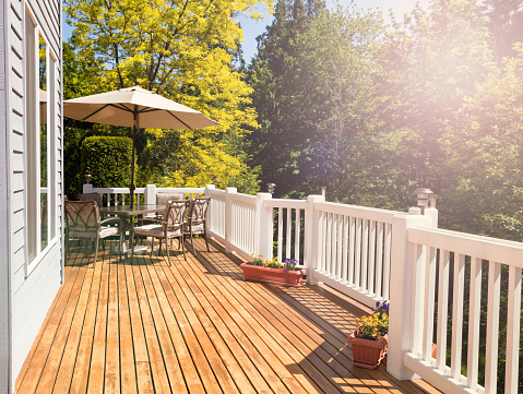 yellow cedar decking