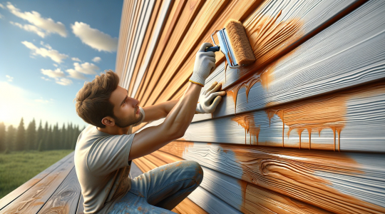 How to Effectively Remove Wood Stain from Cedar Siding